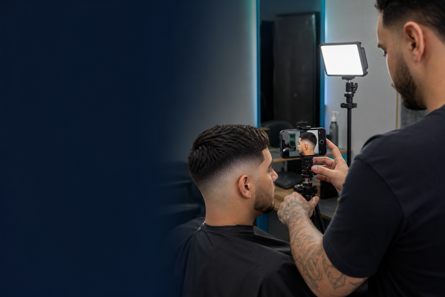 Como fotografar cortes para o Google e Instagram sem montar um estúdio