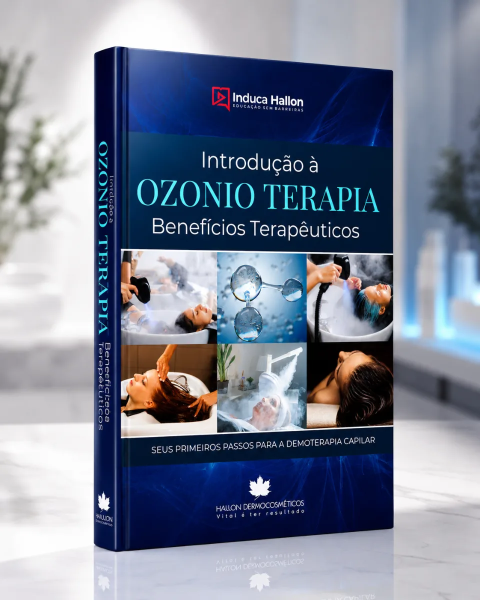 Capa original do livro Introdução à Ozonioterapia Capilar
